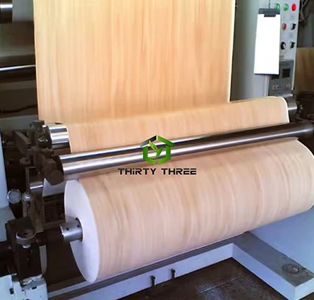 Cloth Grain Printing Melamine Paper For Plywood